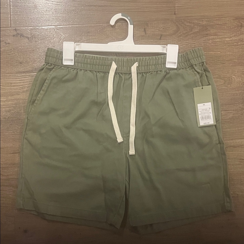 Goodfellow & Co Men's Sage Green Athletic Shorts